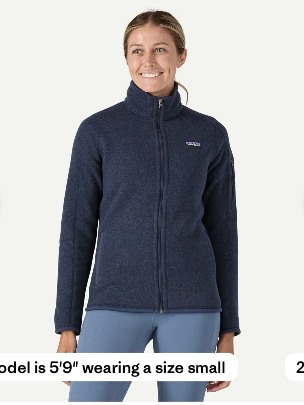 Patagonia Women's Better Sweater Fleece Jacket - Size M, Navy